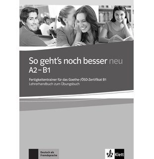 So geht's zu A2-B1, Lehrerhandbuch zum Übungsbuch