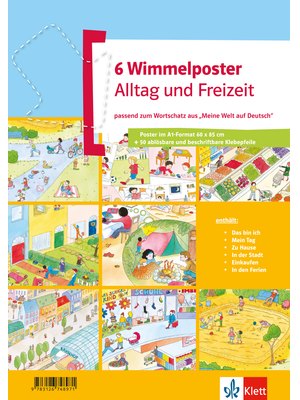 Wimmelposter Alltag und Freizeit, 6 Poster
