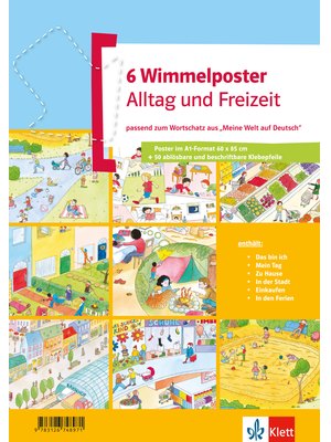 Wimmelposter Alltag und Freizeit, 6 Poster Wimmelposter Alltag und Freizeit, 6 Poster