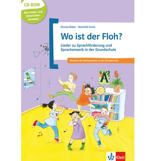 Wo ist der Floh?, Buch + CD-ROM