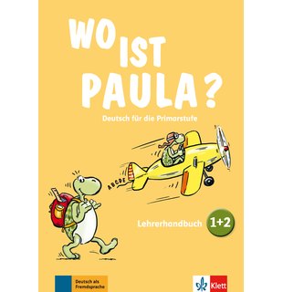 Wo ist Paula? 1+2, Lehrerhandbuch zu den Bänden 1 und 2 mit vier Audio-CDs und Video-DVD