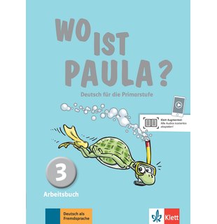 Wo ist Paula? 3, Arbeitsbuch mit CD-ROM (MP3-Audios)