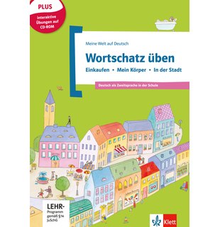 Wortschatz üben: Einkaufen - Mein Körper - In der Stadt, inkl. CD-ROM, Buch + CD-ROM