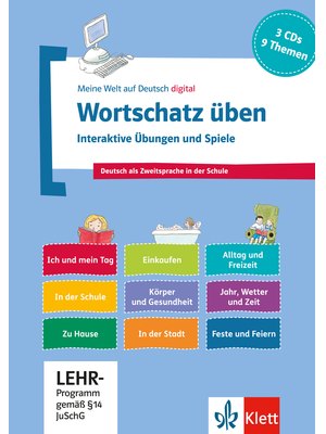 Wortschatz üben: Interaktive Übungen und Spiele, 3 CD-ROMs + Booklet Wortschatz üben: Interaktive Übungen und Spiele, 3 CD-ROMs + Booklet