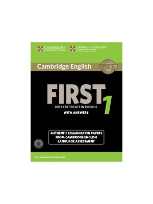 Cambridge English First 1 for Revised Exam from 2015 Student's Book Pack (Student's Book with Answers and Audio CDs (2)) Cambridge English First 1 for Revised Exam from 2015 Student's Book Pack (Student's Book with Answers and Audio CDs (2))