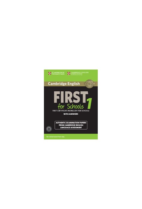 Cambridge English First 1 for Schools for Revised Exam from 2015 Student's Book Pack (Student's Book with Answers and Audio CDs (2)) Cambridge English First 1 for Schools for Revised Exam from 2015 Student's Book Pack (Student's Book with Answers and Audio CDs (2))