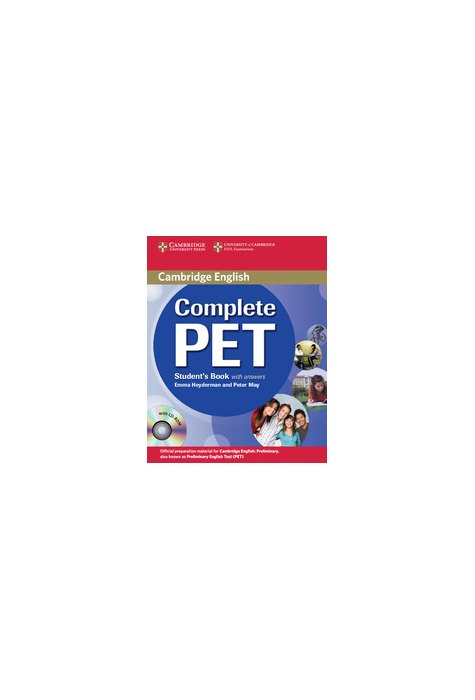 Complete PET, Student's Book with answers with CD-ROM