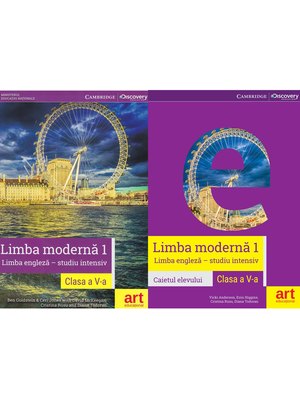 LIMBA ENGLEZĂ - pentru studiu intensiv. Clasa a V-a. SET. Cambridge LIMBA ENGLEZĂ - pentru studiu intensiv. Clasa a V-a. SET. Cambridge