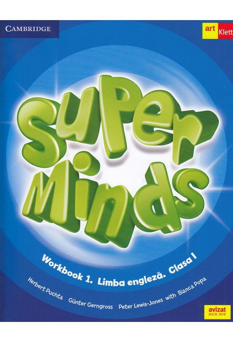 Super Minds. Workbook 1. Limba Engleză. Clasa 1