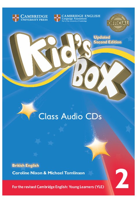 Kid's Box Level 2, Class Audio CDs (4)