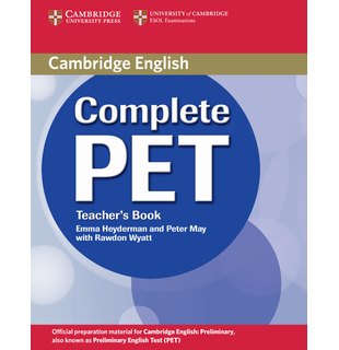 Complete PET, Teacher's Book