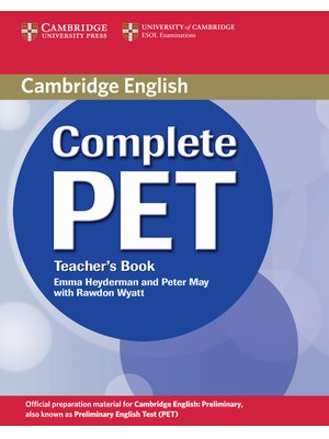 Complete PET, Teacher's Book Complete PET, Teacher's Book