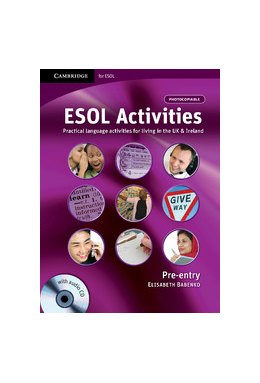 ESOL Activities Pre-entry with Audio CD