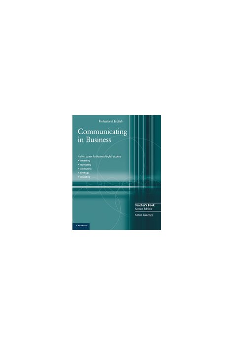 Communicating in Business, Teacher's Book