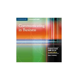 Communicating in Business, Audio CD Set (2 CDs)