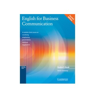 English for Business Communication, Student's book