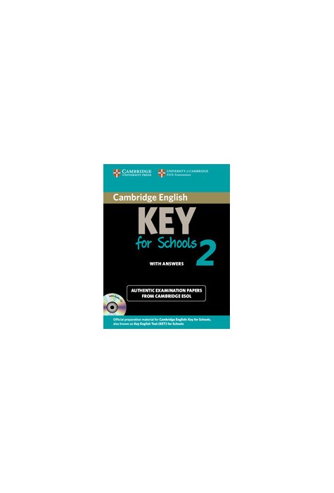 Key for Schools 2, Self-study Pack (Student's Book with Answers and Audio CD)