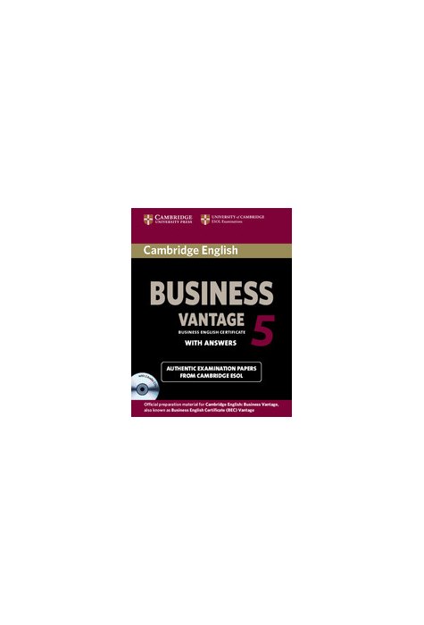 Business 5 Vantage, Self-study Pack (Student's Book with Answers and Audio CDs (2))