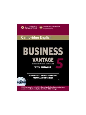 Business 5 Vantage, Self-study Pack (Student's Book with Answers and Audio CDs (2))