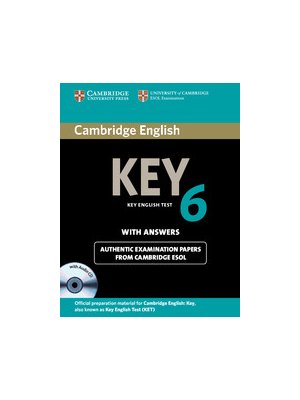 Cambridge English Key 6, Self-study Pack (Student's Book with Answers and Audio CD)