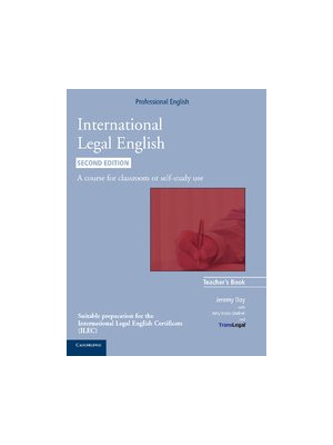 International Legal English Teacher's Book International Legal English Teacher's Book