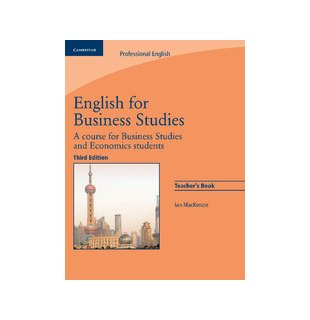 English for Business Studies, Teacher's Book