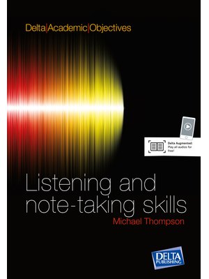 Delta Academic Objectives - Listening and Note Taking Skills B2-C1, Coursebook with 3 Audio CDs