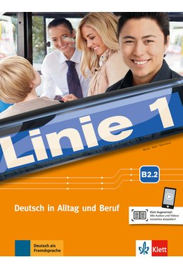 Linie 1 B2.2, Kurs- und Übungsbuch Teil 2 mit Audios und Videos