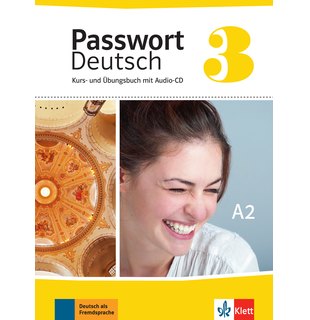 Passwort Deutsch 3, Kurs- und Übungsbuch mit Audio-CD