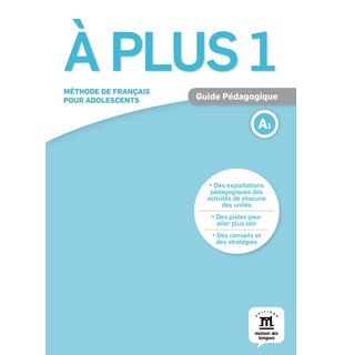 À plus 1, Guide pédagogique A1