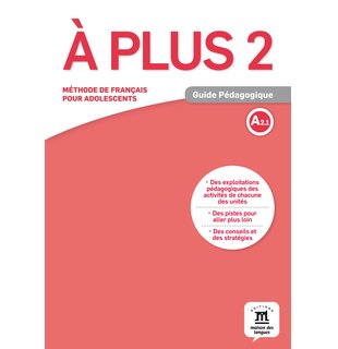 À plus 2, Guide pédagogique A2.1