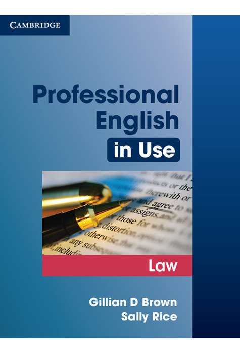 Professional English in Use Law Professional English in Use Law