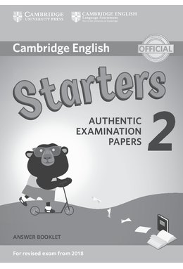 Starters 2, Answer Booklet for Revised Exam from 2018