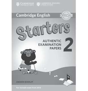 Starters 2, Answer Booklet for Revised Exam from 2018