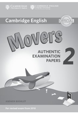Movers 2, Answer Booklet for Revised Exam from 2018