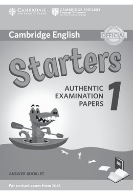 Starters 1, Answer Booklet for Revised Exam from 2018