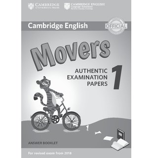 Movers 1, Answer Booklet  for Revised Exam from 2018