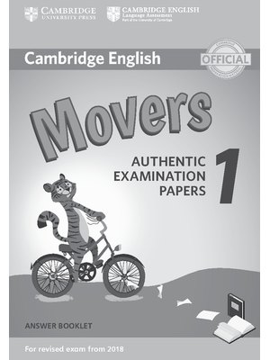 Movers 1, Answer Booklet  for Revised Exam from 2018