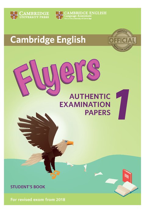 Flyers 1, Student's Book for Revised Exam from 2018