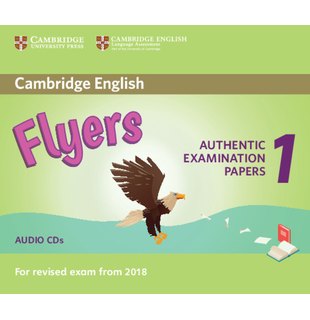 Flyers 1, Audio CDs (2) for Revised Exam from 2018