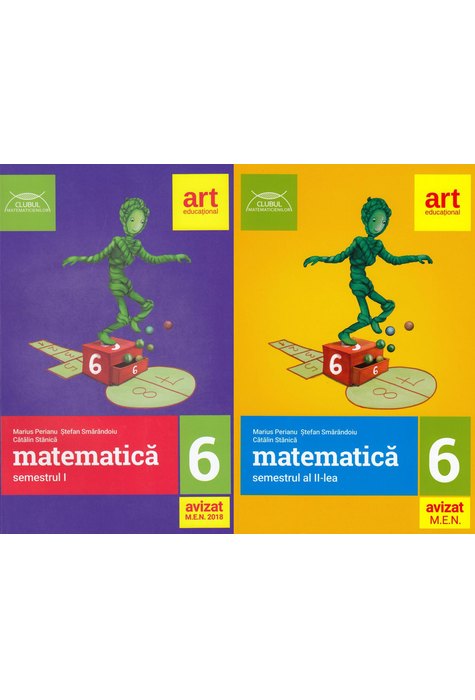 SET MATEMATICĂ pentru clasa a VI-a. CLUBUL MATEMATICIENILOR SET MATEMATICĂ pentru clasa a VI-a. CLUBUL MATEMATICIENILOR