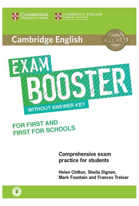 Exam Booster for First and First for Schools without Answer Key with Audio