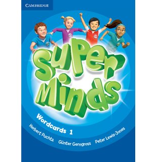 Super Minds Level 1 Wordcards (Pack of 81)