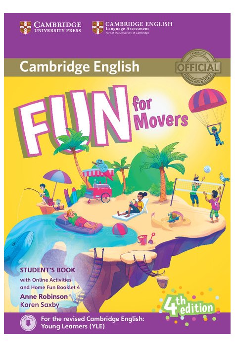 Fun for Movers, Student's Book with Online Activities with Audio and Home Fun Booklet 4