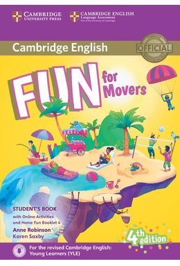 Fun for Movers, Student's Book with Online Activities with Audio and Home Fun Booklet 4