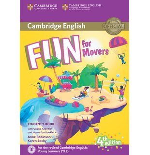 Fun for Movers, Student's Book with Online Activities with Audio and Home Fun Booklet 4