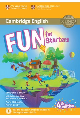 Fun for Starters, Student's Book with Online Activities with Audio and Home Fun Booklet 2