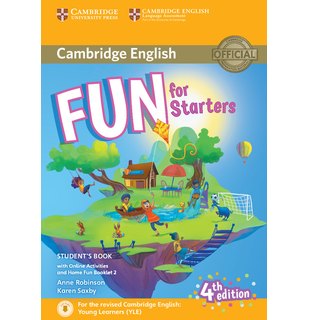 Fun for Starters, Student's Book with Online Activities with Audio and Home Fun Booklet 2