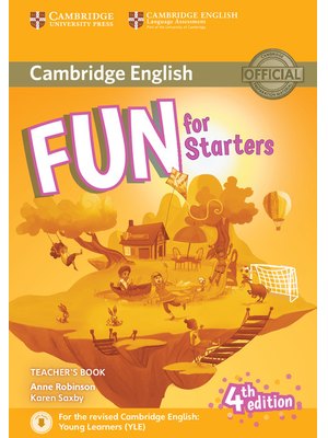 Fun for Starters, Teacher's Book with Downloadable Audio