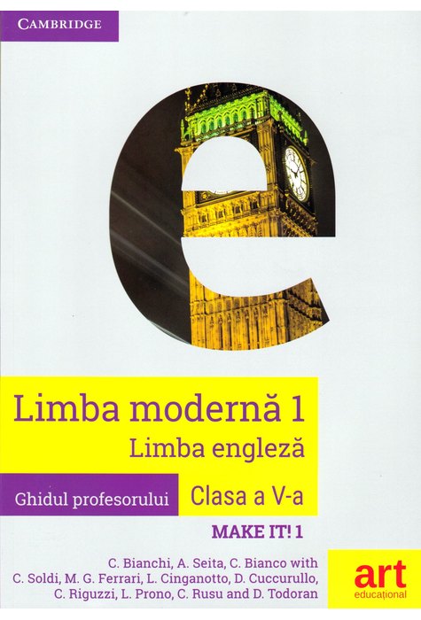 LIMBA ENGLEZĂ. Clasa a V-a. Ghidul profesorului (Teacher's Book - Make it! 1)